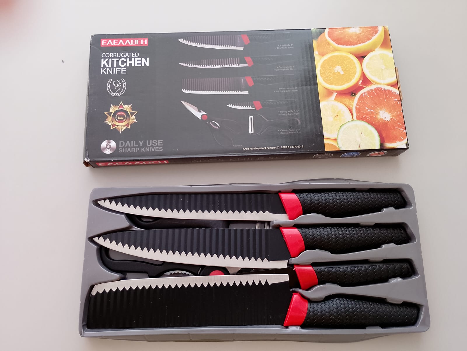 SET CUCHILLOS DE LUJO  X6